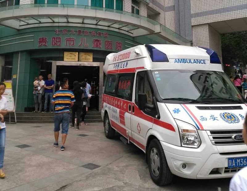 潢川县救护车转院